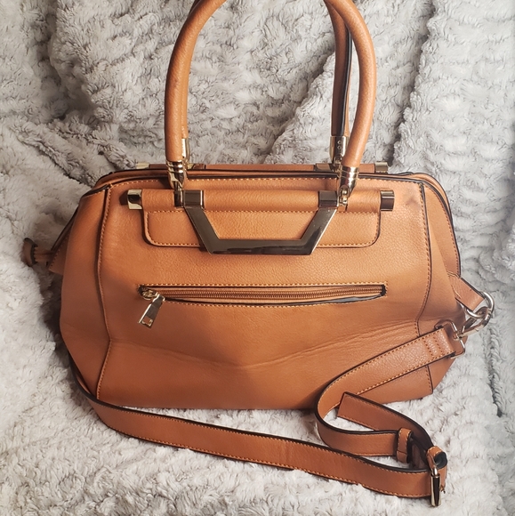 Beautiful Brown Satchel Handbag - Picture 2 of 6